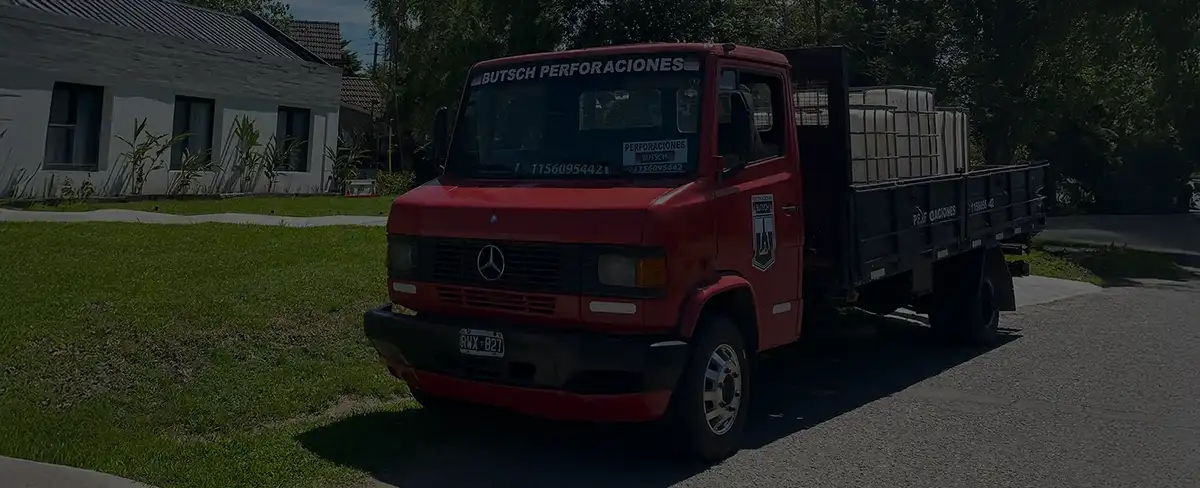 camion de perforaciones pozos de agua